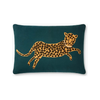 Leopard Embroidered Pillow