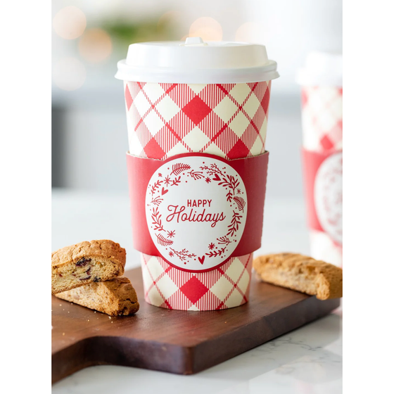 Red Holidays To Go Cups