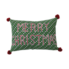  Embroidered Merry Christmas Pillow