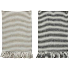  Cotton Striped Tea Towel Set