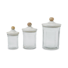  Glass Canisters