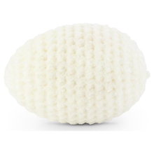  White Crochet Easter Egg