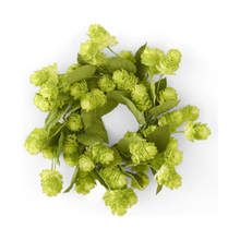 Green Hops Candle Ring
