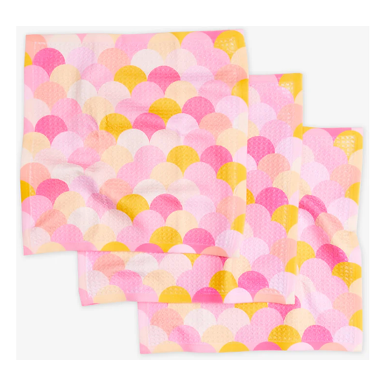 Geometry Dish Cloths Pack of 3