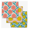 Geometry Dish Cloths Pack of 3