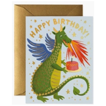  Birthday Dragon Card