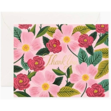  Rose Garden Thanks Card