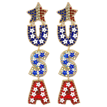  USA Earring