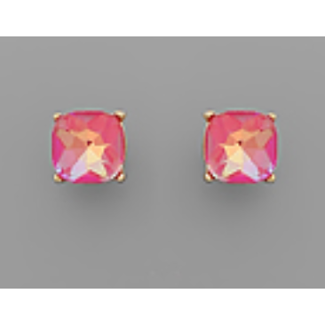 Stone Stud Earring