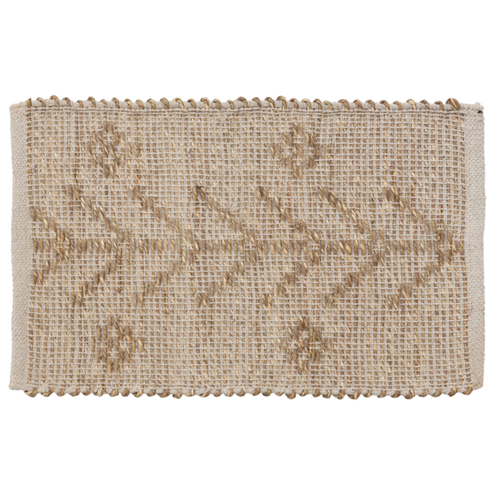 Hand-Woven Seagrass & Cotton Placemat