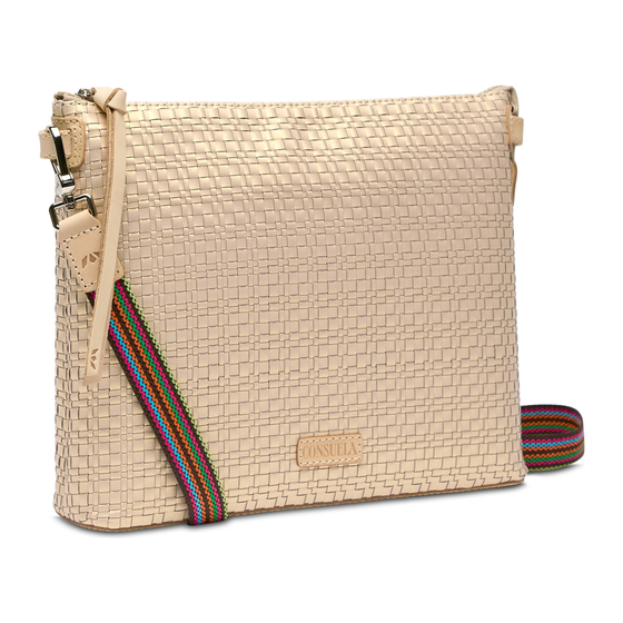 Downtown Crossbody, Pearl