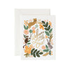 Menagerie Baby Card