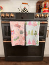 Sprinkled Pines: Double-Sided Hand Towel
