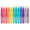 Rainbow Sparkle Watercolor Gel Crayons - Set of 12