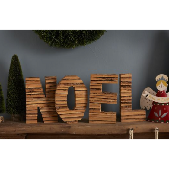Wood Noel Letters