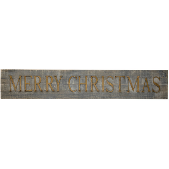 Merry Christmas Wood Wall Plaque