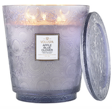  5 Wick Hearth Candle - Apple Blue Clover