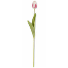  Small Mauve Real Touch Tulip Stem