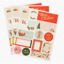  Deck the Halls Gift Stickers