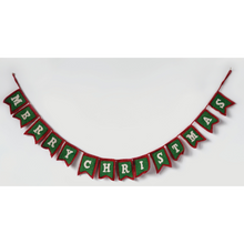  Merry Christmas Wool Felt Garland