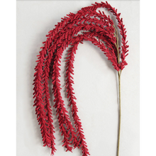  Red Faux Flower Pick