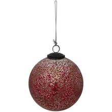  Red Iridescent Mercury Ornament