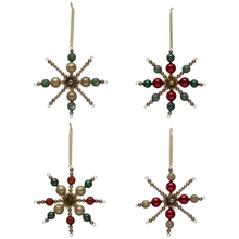  Beaded Snowflake Ornament